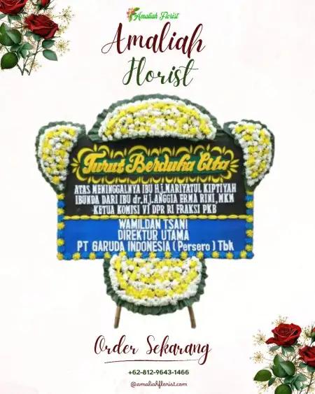Papan Bunga Duka Kasang Jaya